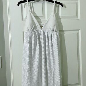 $10 WINTER SALE - White Spring/Summer Dress